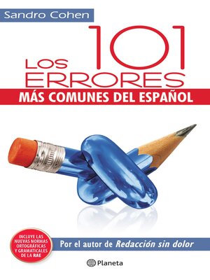 cover image of Los 101 errores más comunes del español